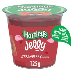 Hartley's Strawberry Jelly 125g