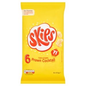 Skips Tingly Prawn Cocktail Multipack 6x13.1g