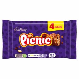 Cadbury Picnic Multipack 4pk