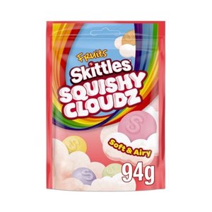Skittles Squishy Cloudz Fruit Sweets Bag 94g