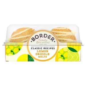 Border Lemon Drizzle Melts Biscuits 150g
