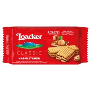 Loacker Napolitaner Wafer 45g