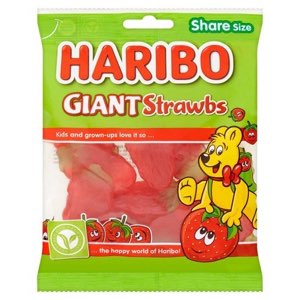 Haribo Giant Strawbs PMP 1.25 140g