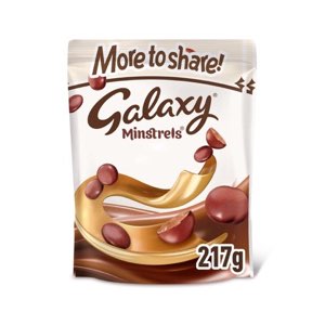 Galaxy Minstrels Milk Chocolate Buttons Pouch Bag 118g