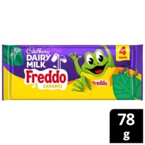 Cadbury Freddo Caramel Chocolate Bar 4 Pack 78g