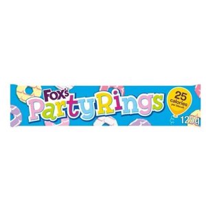 Fox's Party Rings PMP 125g