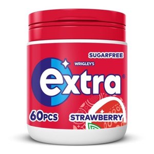 Extra Strawberry Sugarfree Chewing Gum Bottle PMP 2.50 46 Pack