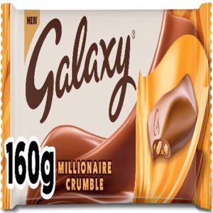 Galaxy Millionaire Crumble Block 160g