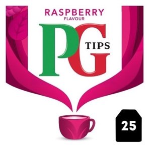 PG Tips Tea Bags Envelopes Raspberry 25's