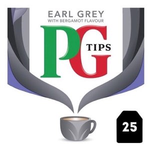 PG Tips Tea Bags Envelopes Earl Grey 25's