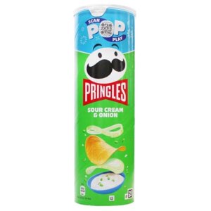 Pringles 165g Sour Cream & Onion Mixed Designs