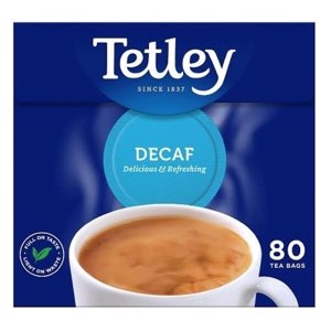 Tetley Tea Bags Decaf 80's