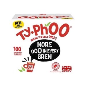 Typhoo Tea Bags One Cup 100's