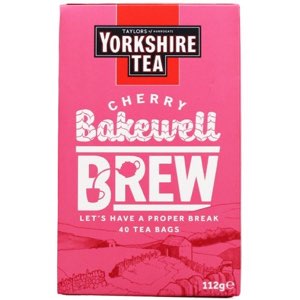 Yorkshire Tea Tea Bags Cherry Bakewell Brew 40's